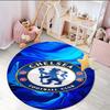 1PC round rug Chel-sea Fc  Printed Round Area Rug ,Rug For Home Office, Round Chair Rug, Decorative Carpet Fan gifts Christmas gift