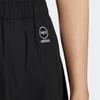 Adidas Neo Pure Color Logo Print Mid-Waist Casual Long Skirt Women Bottoms Black IA6722