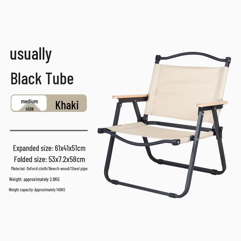 Ultralight Aluminum Folding Kermit Chair with Table for Outdoor Camping and Leisure Travel