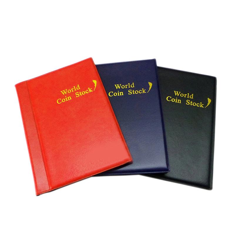 120 Gram Coins Artificial PU Leather For Collector Gifts Multi-kinetic Coin Collection PVC Film Collection Book