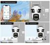 Wireless 8x Zoom Outdoor Panoramic HD Camera with Cross-border Linkage and 360-Degree Coverage