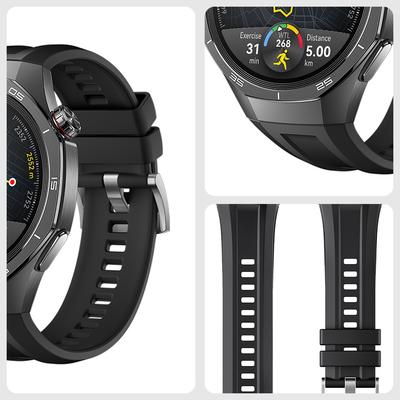 Silicone Strap For Huawei Watch GT 6 Pro 46mm Sports WristBand For Huawei GT6 GT6Pro GT5 GT5Pro GT4 GT3 Bracelet 22mm Watchband
