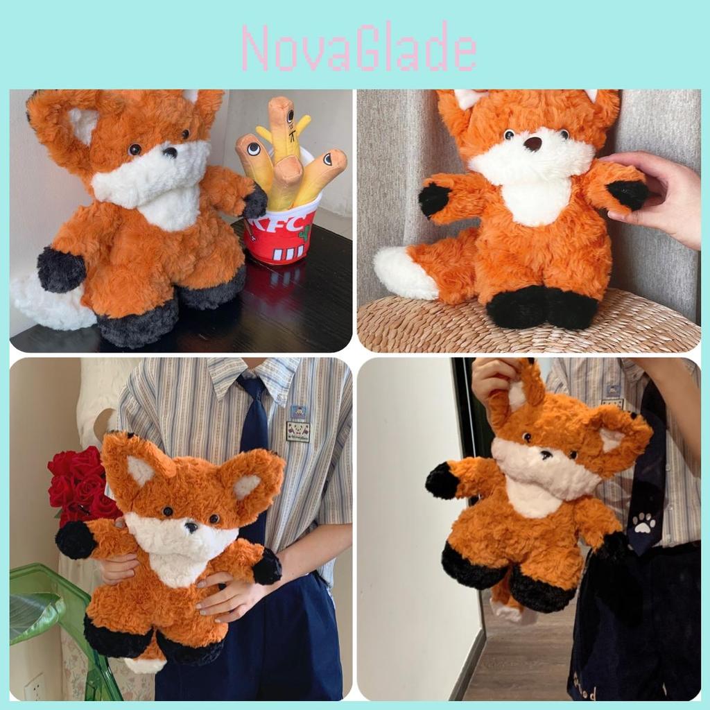 Wenhin Anime Fox Plush Toy Cute And Soft Fox Doll For Girls Perfect For Cuddling And Sleeping 30cm