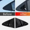 2Pc Glossy Black Side Vent Window Louver Cover Trim For Toyota Corolla -2024