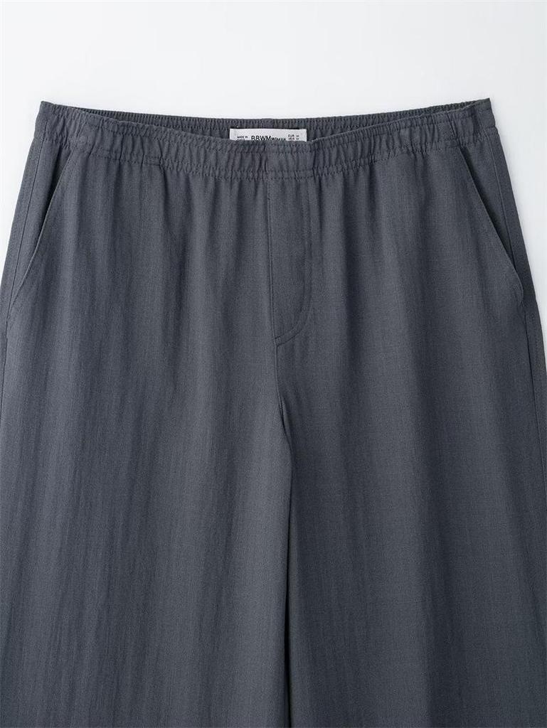 TAOP&ZA Frühling/Sommer Damen Kimono Jacke mit Bindegürtel & Hose mit geradem Bein