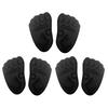 3/5 Pairs Foot Cushions for High Heels Gel Metatarsal Pads with Non-Slip Grip Pain Relief Inserts for Dress Shoes Pumps Sweat-Absorbent Foam Inserts