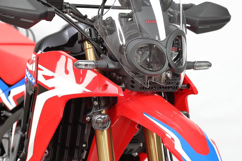 Kijima Motorcycle Parts Fog Lamp Kit LED Auxiliary Light Waterproof IP67 18W White CRF250L/RALLY('20-) (2 Lights) 5000-6200K 205-6159