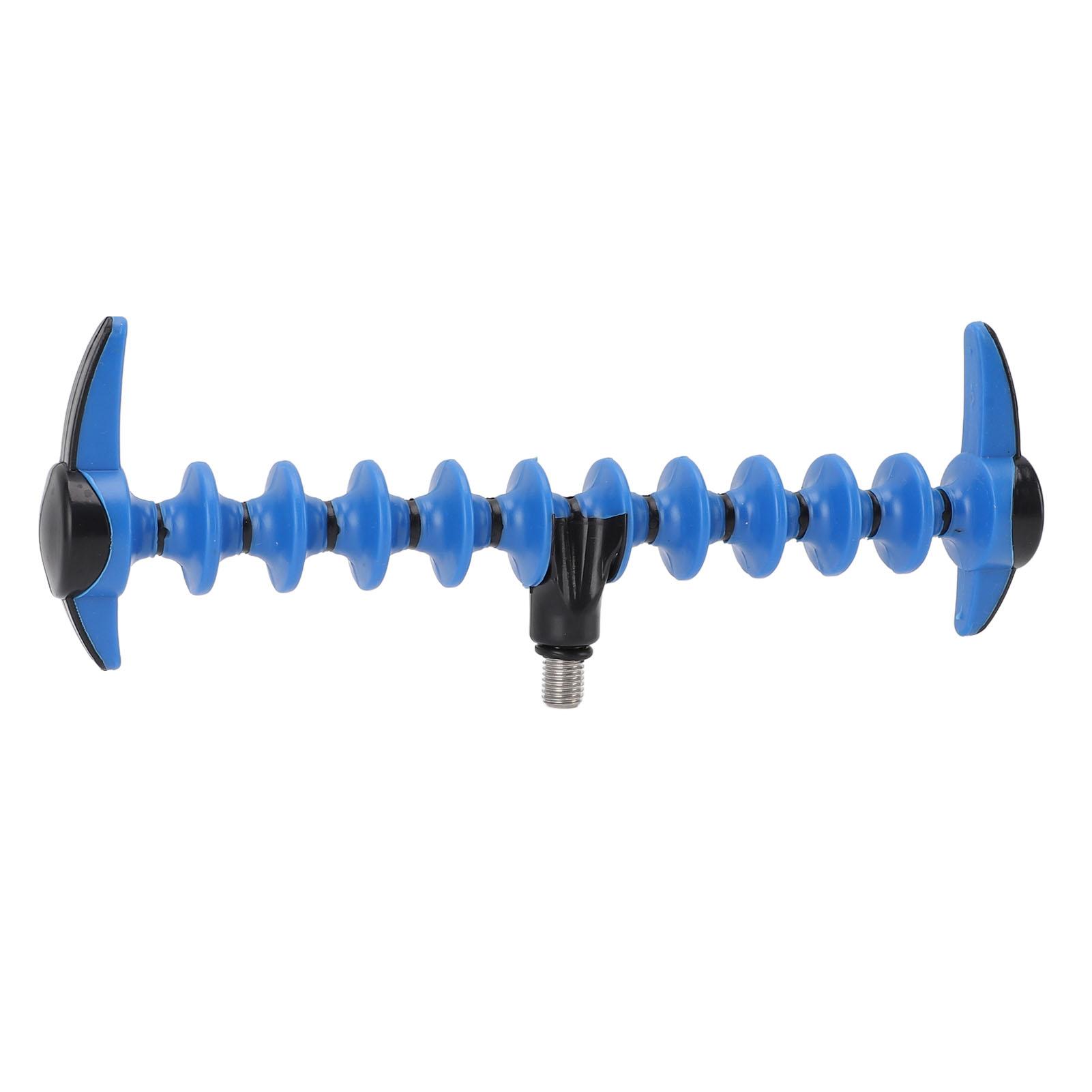 

Держатель для удочки 83 Резьбовое соединение Обернутый TPR-резиной Держатель-подставка для удочки Синий Длинный