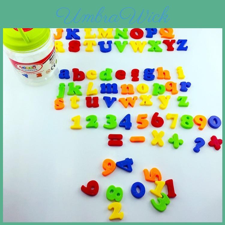 Magnetic Alphabet And Number Set For Kids Educational Toys For Early Learning