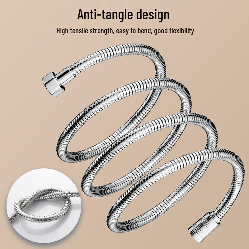KEGOO K06044 Stainless Steel Anti-Tangle Shower Hose