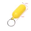 Yellow/White Color Kayak Floating Keyring Fender Buoyant Key Ring Marine Sailing Boat Float Canal Keychain