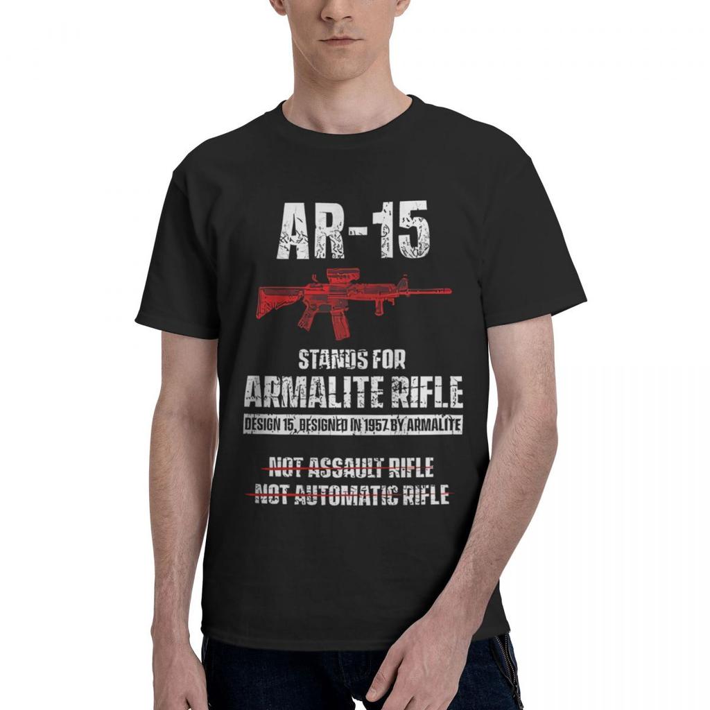Patriotic Ar15 V2 M 0019 Ar15 Stands For Armalite 100 Cotton Casual Breathable Confortable Tshirt High End Mens Clothing Men