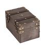 Jewelry Box for Women Girls Vintage Style Environmental Wooden Jewelry Box with Combination Lock for Necklace Earring
