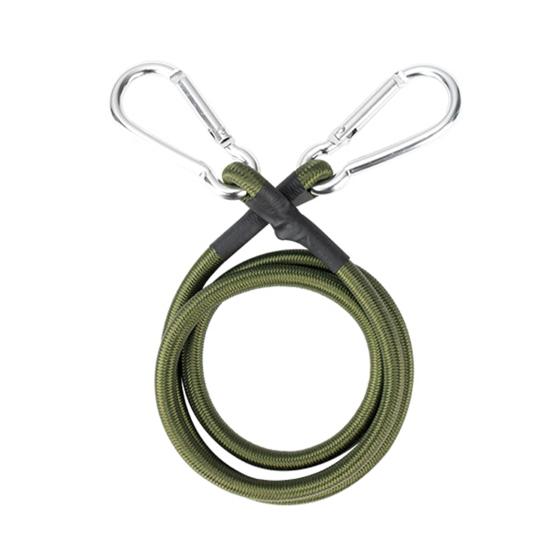 30/60/90/120CM 8MM Bungee-Seil mit Karabinerhaken Heavy Duty Outdoor Camping Wohnmobil Zelt Fahrrad Kajak Gepäck Fracht Elastische Spanngurte Seil