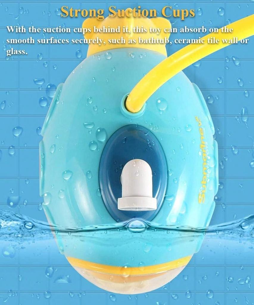 Kids Bath Toys For Kids Electric Submarine Shower Sucker Swimming Toys Spray Water Toys Water Toys Sprinkler Kids Shower Toys