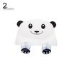 Puntos Kitchen Cute Panda Sucker Water Splash Guard Baffle Wash Basin Sink Board Tool