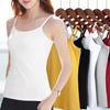 Women Slim Fit Versatile Summer Basic Sleeveless Tank Top Student Layering Undershirt