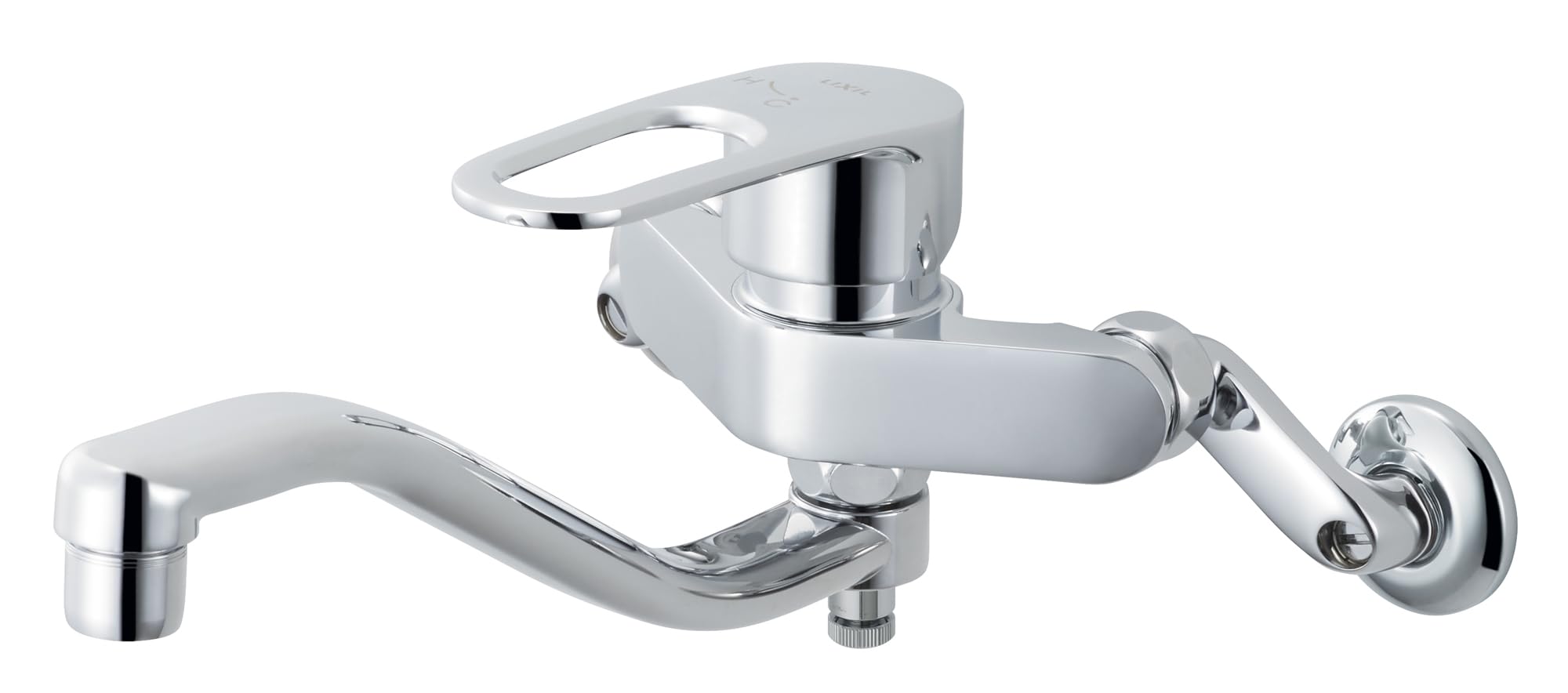 LIXIL Kitchen Single Lever Mixer Eco Upward Spout Cold Climate Specification (Lixil) Faucet, Handle, 220mm, RSF-863YN