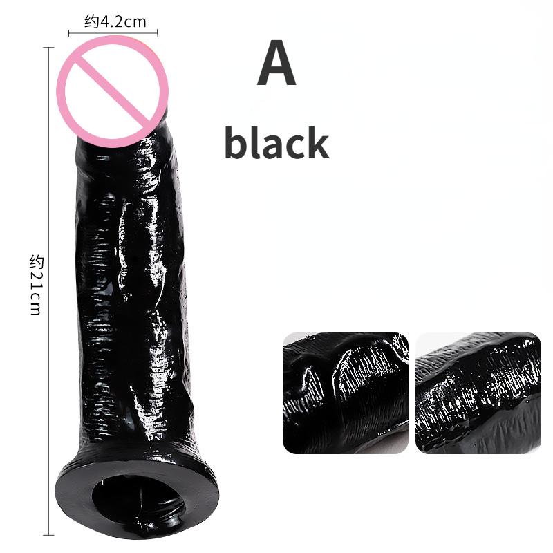 21cm Realistický rukáv na penis Velký rukáv na zvětšení penisu Zámek na prodloužení penisu Sperm Kondom Sexuální hračky pro muže Sexuální produkty