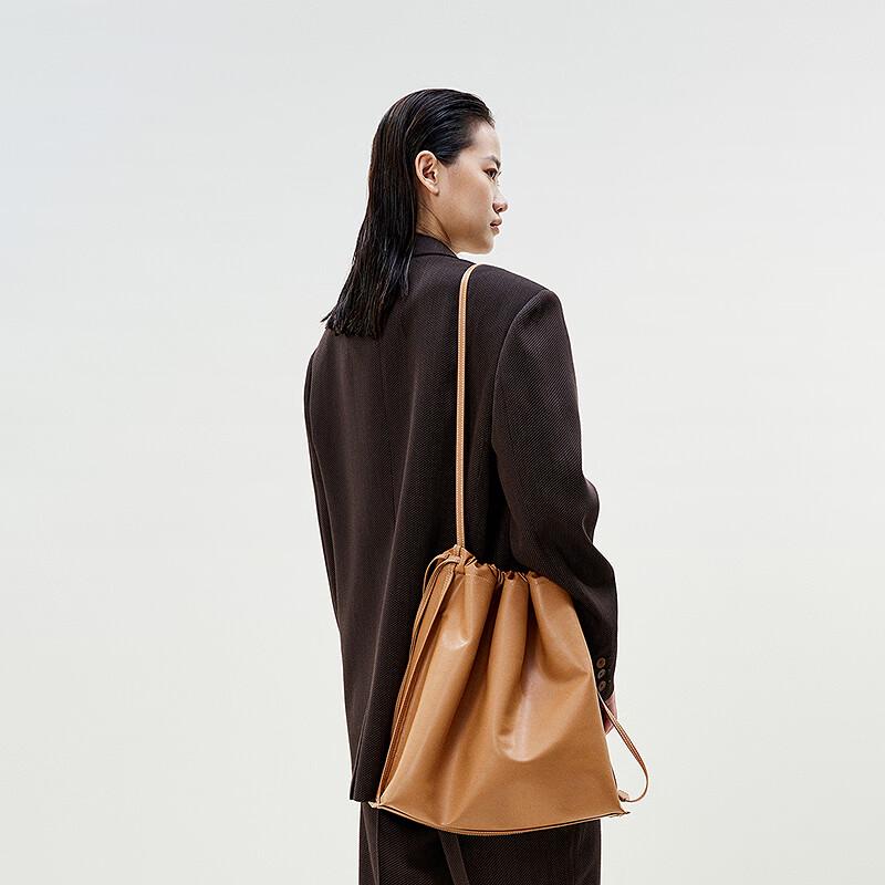 LESS 2025 Spring Lapel Long Suit Jacket