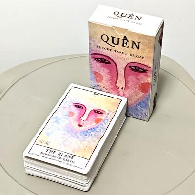 Quên Tarot 12*7cm Takes You On A Mystical Voyage of Love and Self-discovery, Infused with Asian Cultures 80 Pcs Cards