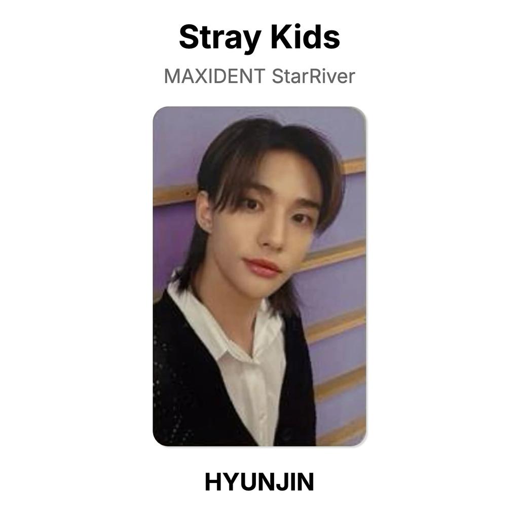 Stray Kids MAXIDENT StarRiver Official Photocard