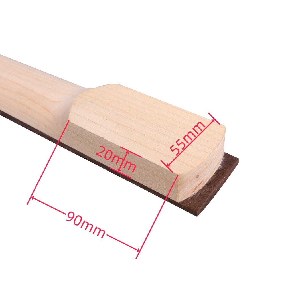 Vetimobato Maple Electric Guitar Neck 22 Frets 27 Inch Unfinished Replacement Part Maple Rosewood Fretboard Bolt-On Dot Inlay