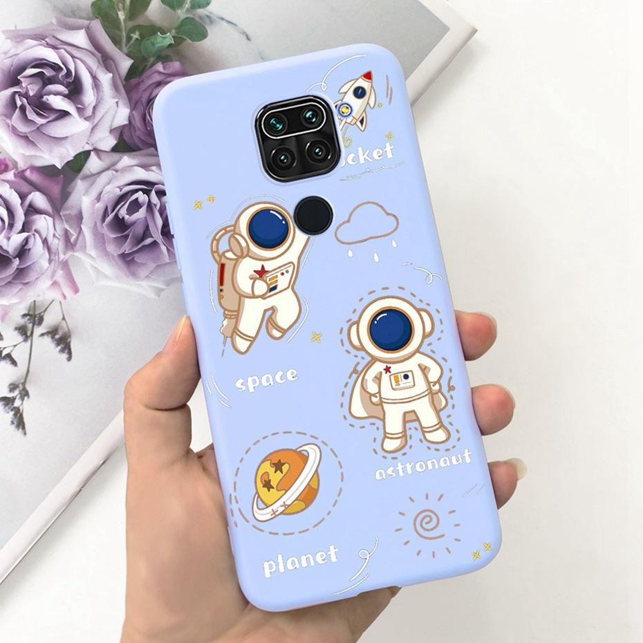 For Xiaomi Redmi Note 9 9s 9 Pro Max Cute Animals Cartoon Phone Case For Redmi Note9 9s 9Pro Candy Color Soft Silicon Back Cover
