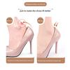 Fleshy Heel Sticker Self-adhesive Anti-wear Anti-drop Soft High Heels Skin-sensitive Half-size Pad Cuttable for Comfort