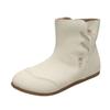 Large Size Flat-bottomed Short Fashion Boots for Women, New Autumn and Winter Models, One-pedal Single Boots for Women