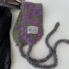 Fashion Polka Dot Wool Strappy Earmuffs Thicken Double Side Knitted Ear Warmer Windproof Keep Warm Bandage Earlap Girls