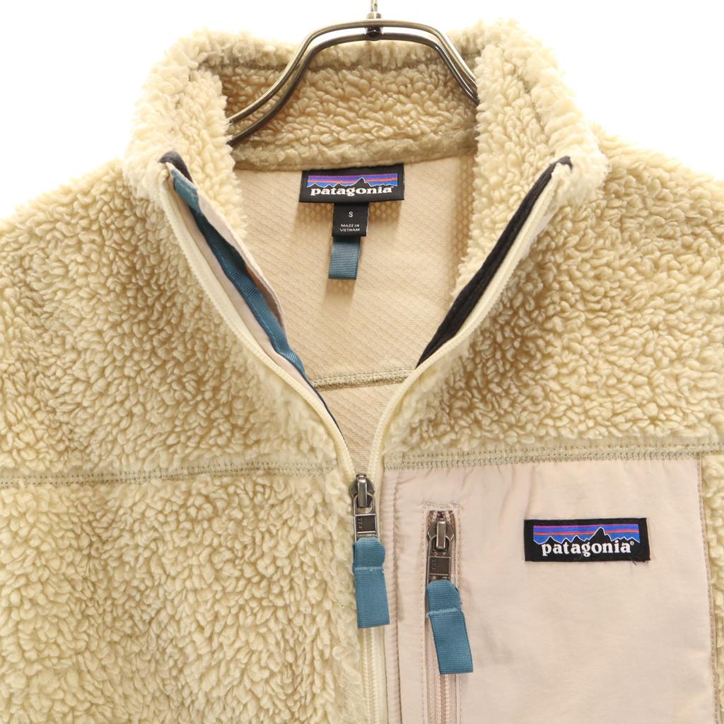 patagonia Classic RetroX Fleece jacket S beige 23074FA21 Outdoor Women Used