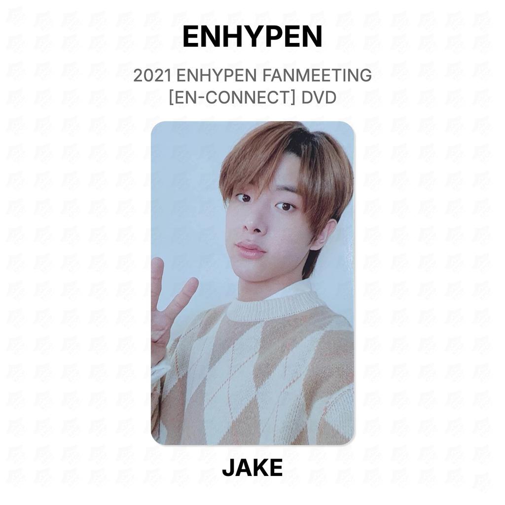 ENHYPEN 2021 ENHYPEN FANMEETING [EN-CONNECT] DVD Fotocarta Oficial