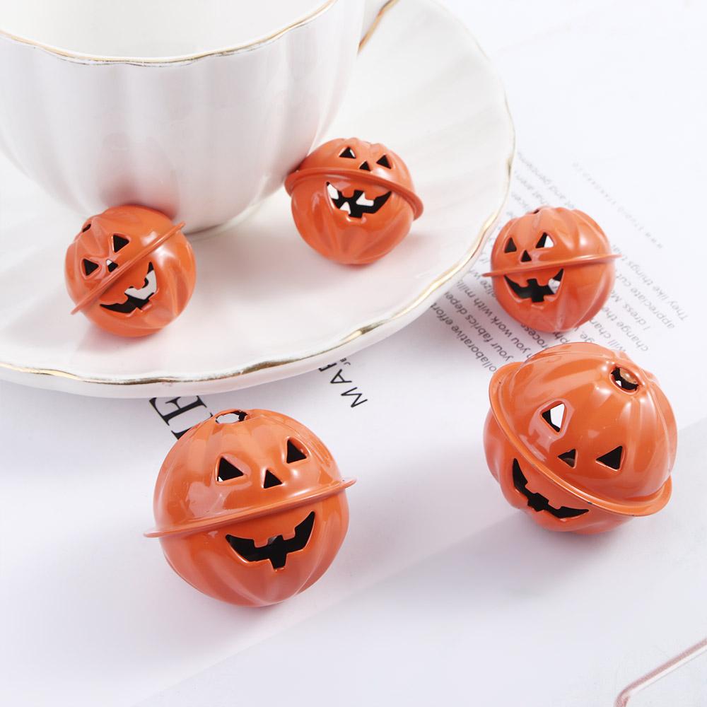 Wind Chime Material Ghost Face Hanging Ornaments Pumpkin Bells Halloween Decor Metal Bell Kid Gift
