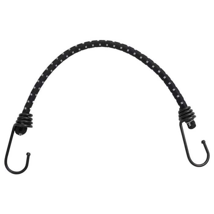 VidaXL Cordes élastiques avec bandes réfléchissantes et crochets 50pcs, cordon élastique avec crochet, sangle élastique avec 4008144