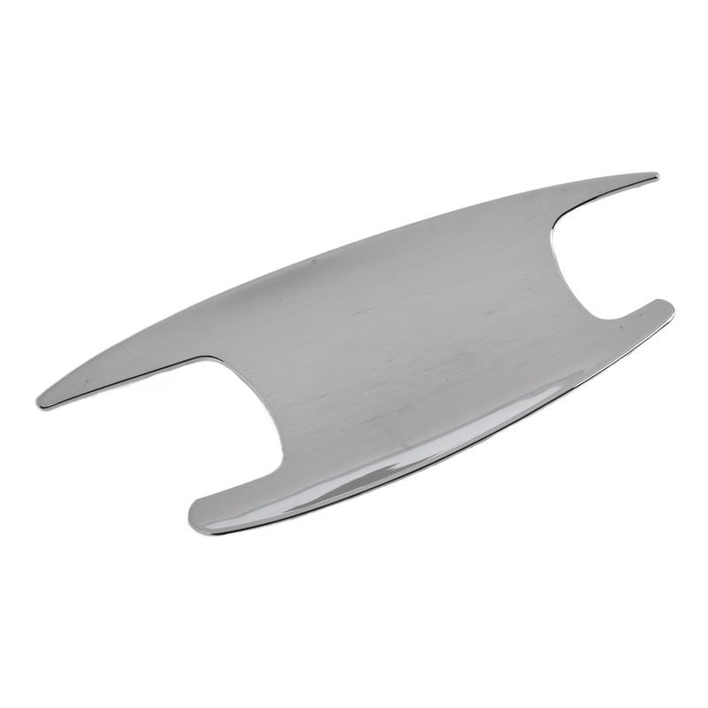 Stylish Chrome Car Door Handle Bowl Decorative Cover Trim for Mercedes CClass GLCClass Upgrade Your Interior Look