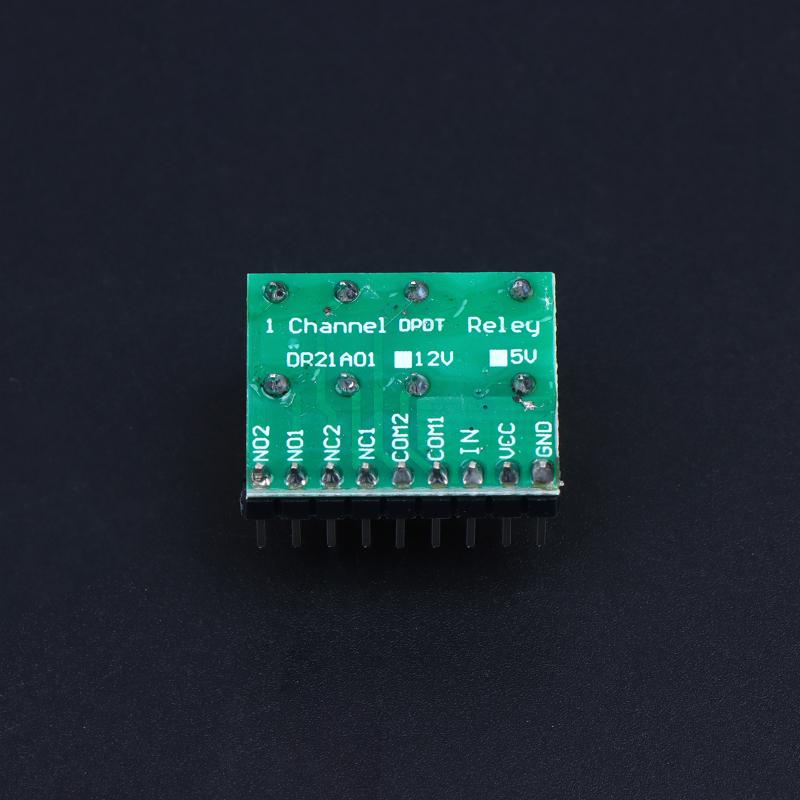 1/2/3Pcs Mini 1 Channel DC 5V DPDT Relay Module Double Pole Double Throw Switch Module HK19F PCB