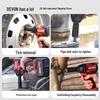 Devon 20V Borstlös Sladdlös Slagnyckel, 350N·m Vridmoment CN-kontakt (adapter ingår)