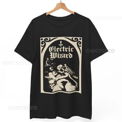 Koszula Electric Wizard Doom Metal Stoner Rock Czarny Prezent Kultowy Unisex T-shirt WSZYSTKIE ROZMIARY
