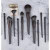 10Pcs Makeup Brush Portable Wooden Handle Eye Shadow Brush Foundation Make-up Beauty Tool
