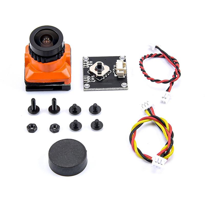 Mini1/3 Cmos 1500Tvl B19 Mini Fpv Camera 2.1Mm Lens Power 5V-30V Pal / Ntsc With Osd Internal Adjustable For Rc Fpv Racing Drone