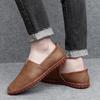Fashion Outdoor Casual Shoes Handmade Moccasins Leather Loafers Men Driving Shoes Size 39-48 Summer Sandals for Man Zapatos Para Hombre