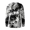 Women's Casual Fashion  Print Long Sleeve O-Neck Pullover Top