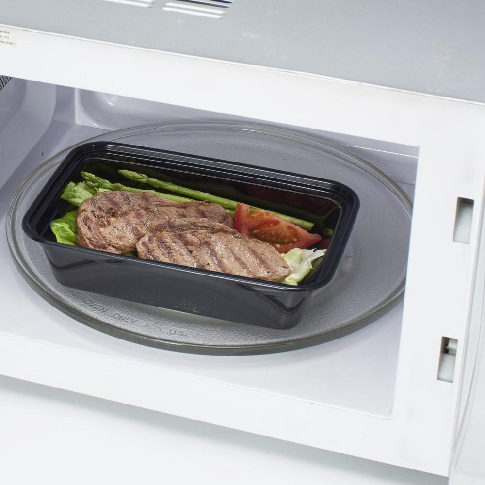 10 Pack Meal Prep Food Storage Containers Stackable Microwave Dishwasher Safe BPA Free Lunch Containers with Clear Lids Modular