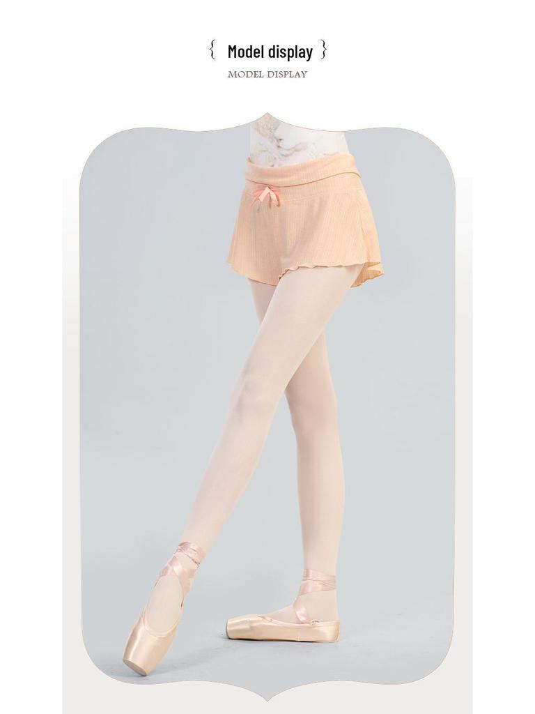 Women's High Waist Dance Shorts - 2025 New Style, Elastic Black Slimming Practice Pants