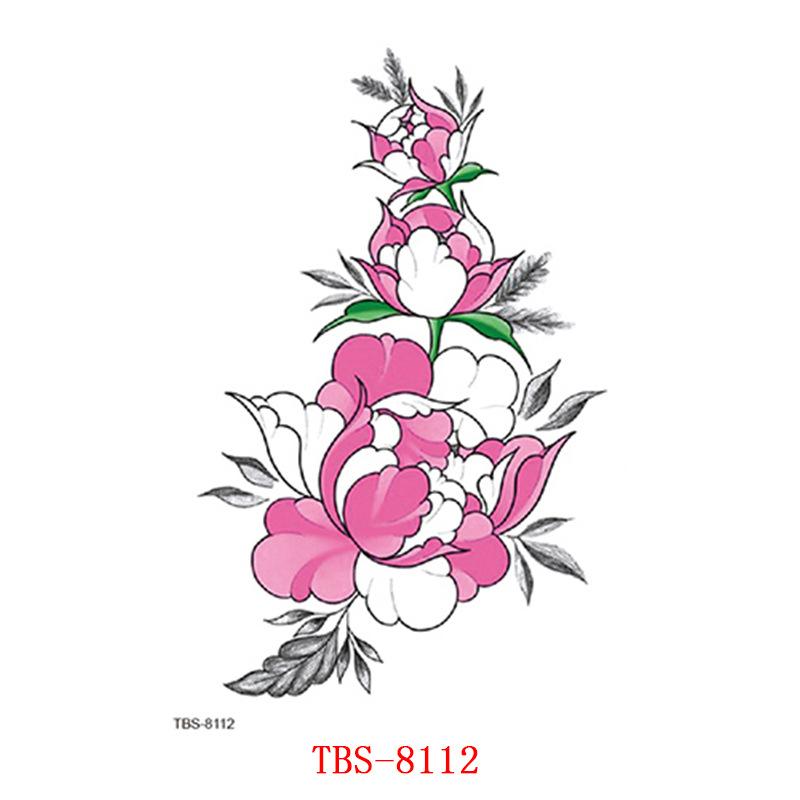 Waterproof Tattoo Sticker, Small Flower Arm, Totem, Semi-Permanent Tattoo Sticker Tattoo