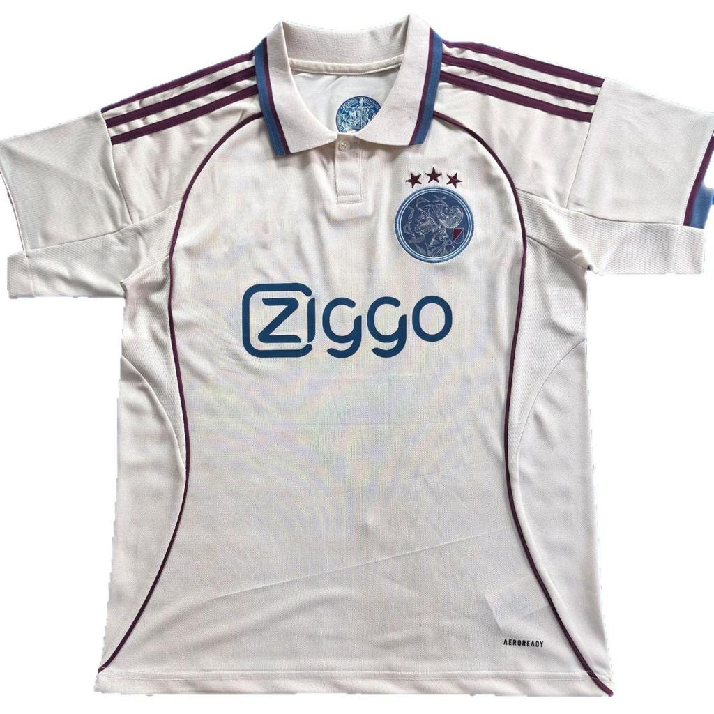 2526 Rome Star Ajax Home & Away Numbered Thai Version Football Jersey