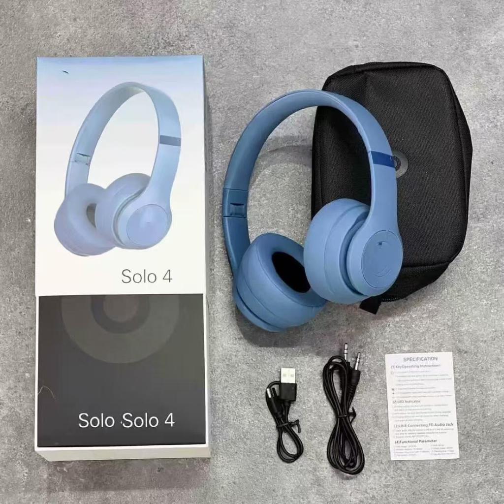 4th Gen Foldable Over-Ear Stereo Wireless Bluetooth Sports Headset with Monster Sound