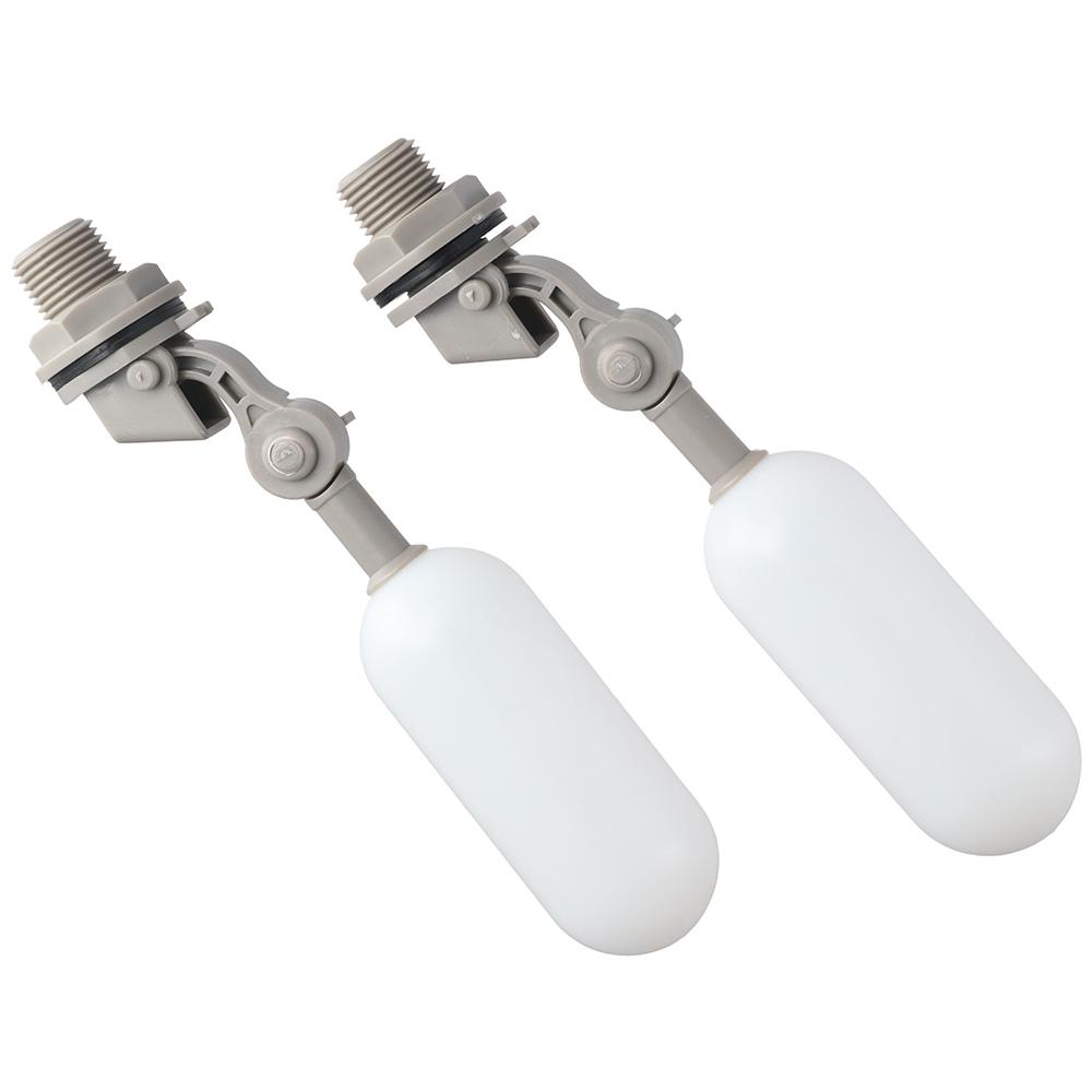 

2 шт., белый поплавковый шаровой клапан, пластиковый регулятор уровня воды, пластиковый поплавковый шаровой клапан, резервуар для увлажнителя