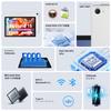 Laowei Tablet Neuestes Android Android IPS Kind Gesicht Widevine L1 GMS Split Screen Wireless OTG Weiß 10-Zoll [2025 15] Wi-Fi Modell, Hochleistung